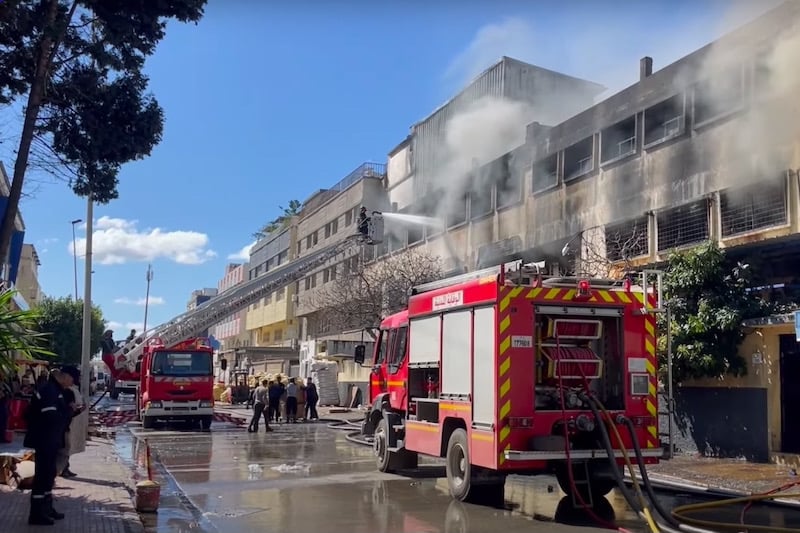 حريق مهول يجدد مطلب إبعاد المناطق الصناعية عن أحياء مدينة طنجة