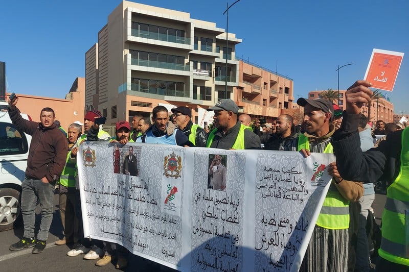 مسيرة ضد الفساد تجوب مراكش