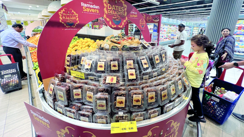 %80 ارتفاعاً في الطلب على التمور خلال رمضان