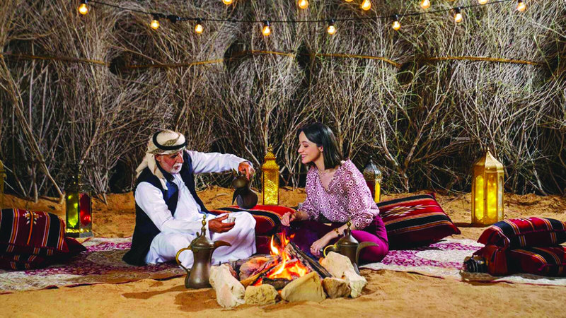 برنامج حافل بالفعاليات وكرم الضيافة الإماراتية