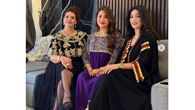 5 صور لاحتفال زوجة أشرف داري بعيد الفطر