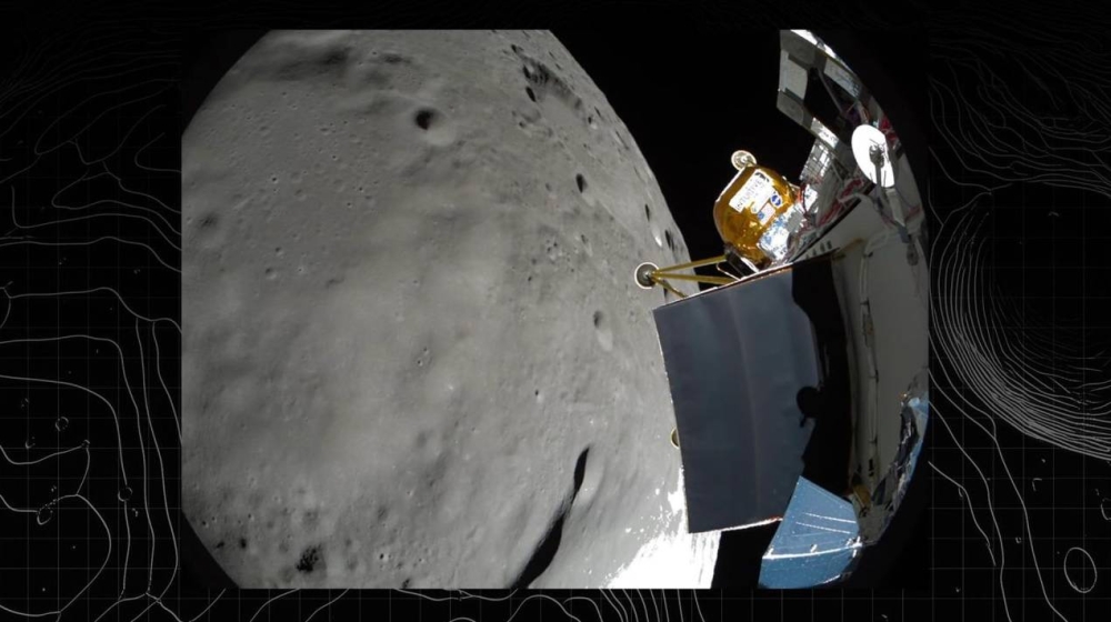 هبوط ناجح لمركبة الفضاء أثينا على سطح القمر