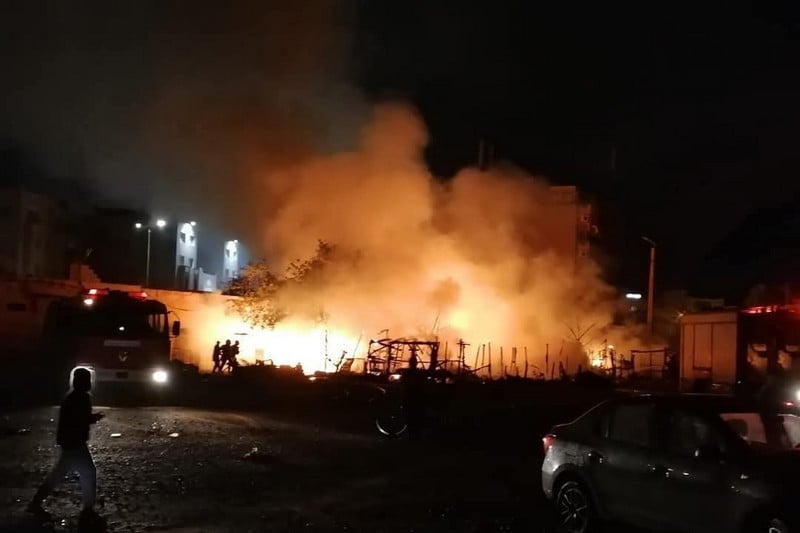 إضرام النار يوقف مواطنا ليبيريا بتزنيت