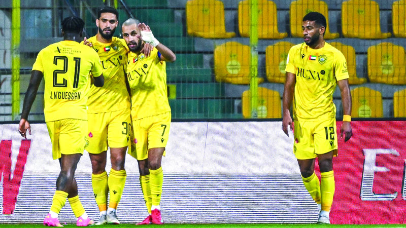 فوز الوصل على عجمان دفعة معنوية لنصف نهائي الكأس