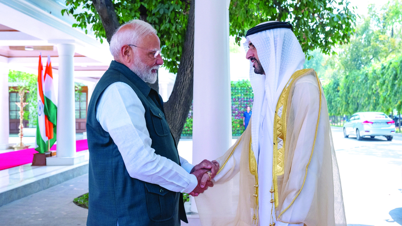 علاقات الإمارات والهند تقودها رؤيتنا المشتركة لمستقبل مليء بالفرص والازدهار