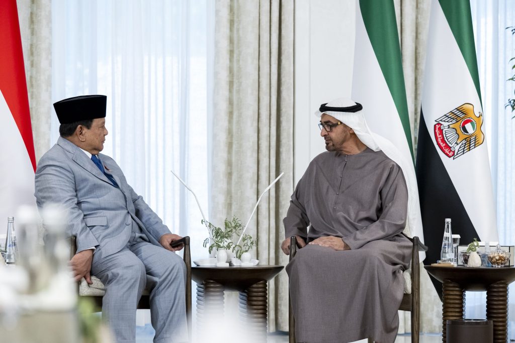 رئيس الدولة والرئيس الإندونيسي يبحثان تعزيز علاقات البلدين في إطار شراكتهما الاقتصادية الشاملة