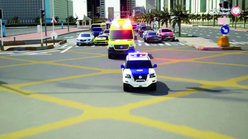 الإفساح لمركبات الطوارئ يضمن الاستجابة السريعة للحوادث