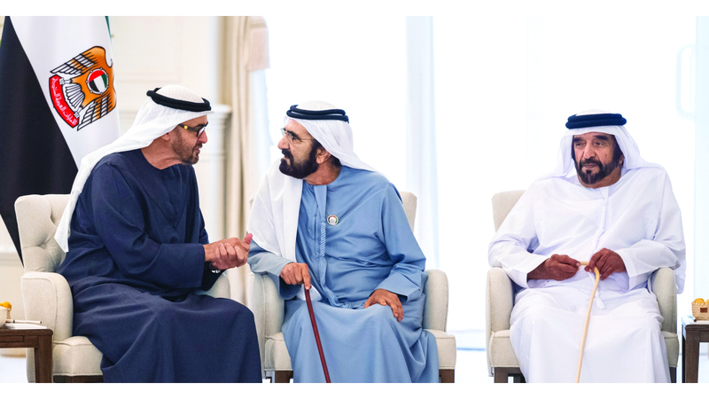 رئيس الدولة ومحمد بن راشد يبحثان شؤون الوطن والمواطن