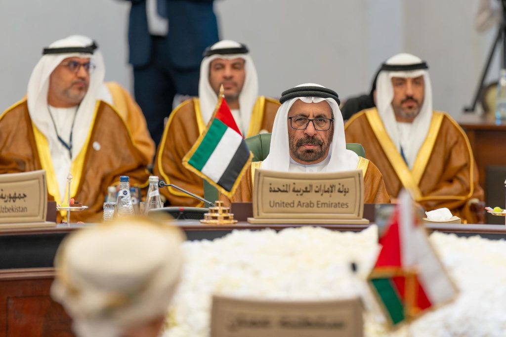 المرر يترأس وفد الإمارات في الاجتماع الوزاري للحوار الاستراتيجي بين مجلس التعاون ودول آسيا الوسطى
