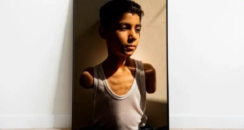 صورة طفل من غزة تفوز بـ”جائزة العام الصحافية العالمية”