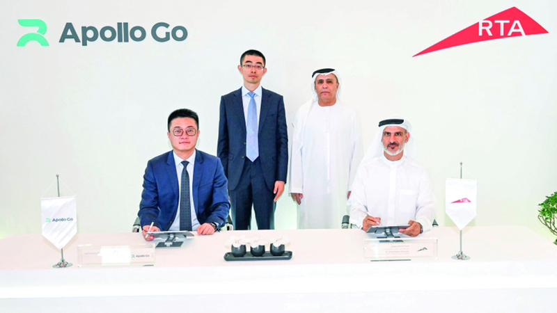 مركبات أجرة ذاتية القيادة في دبي العام المقبل