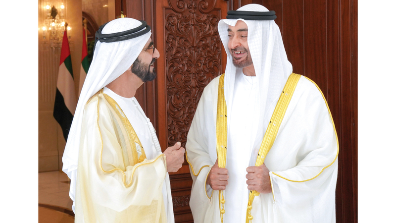 محمد بن زايد: ما قصرتوا أخي بوراشد