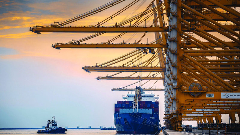 مناولة 22.29 مليون حاوية في الربع الأول 2025