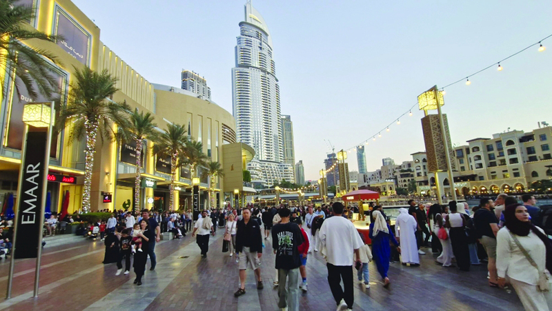 دبي تستقبل 5.31 ملايين زائر دولي خلال الربع الأول من 2025