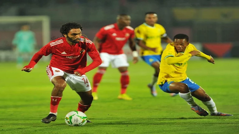 وفد صن داونز يحضر قمة الأهلي وبيراميدز قبل صدام دوري الأبطال