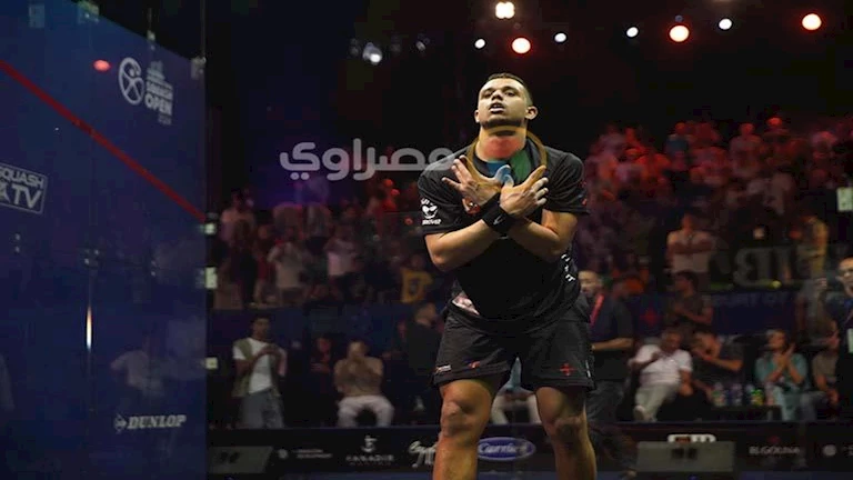 مصطفى عسل يتأهل لنصف نهائي بطولة الجونة الدولية للاسكواش