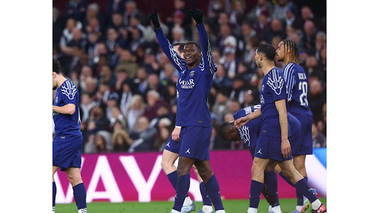 باريس سان جيرمان إلى نصف نهائي دوري الأبطال على حساب أستون فيلا