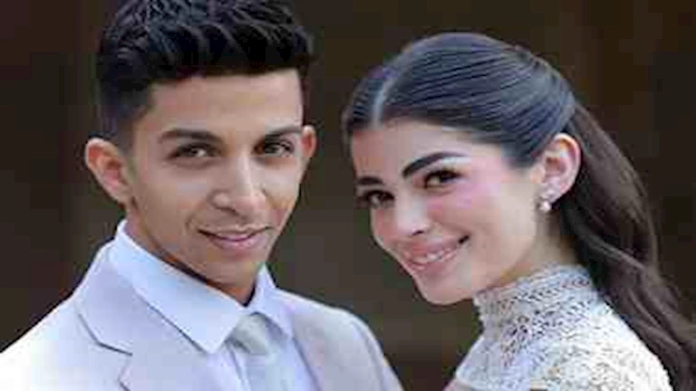 بالصور.. ليلى زاهر تنشر صورًا جديدة من عقد قرانها على هشام جمال