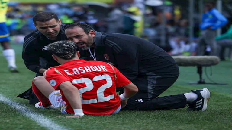 أرقام إمام عاشور في مباراة الأهلي وصن داونز بدوري الأبطال