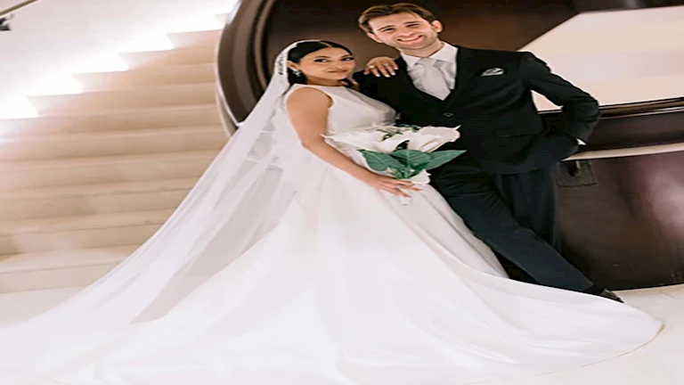 أول تعليق من مي الغيطي بعد زفافها على الطبيب البريطاني أندرياس براون (صور)