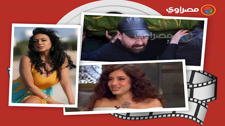 حدث بالفن- انهيار نضال الشافعي في جنازة زوجته ومهنة جيهان الشماشرجي قبل الشهرة