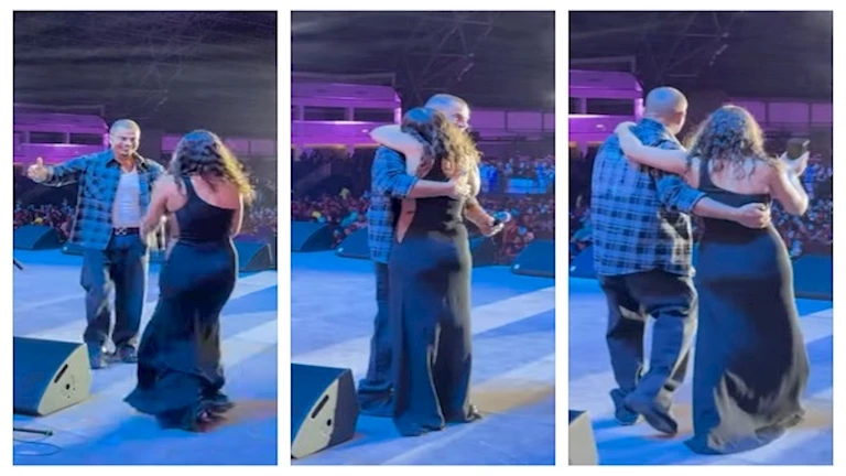 بالفيديو.. عمرو دياب يرقص مع ابنته جنى على أغنية “وغلاوتك” في حفل أبو ظبي