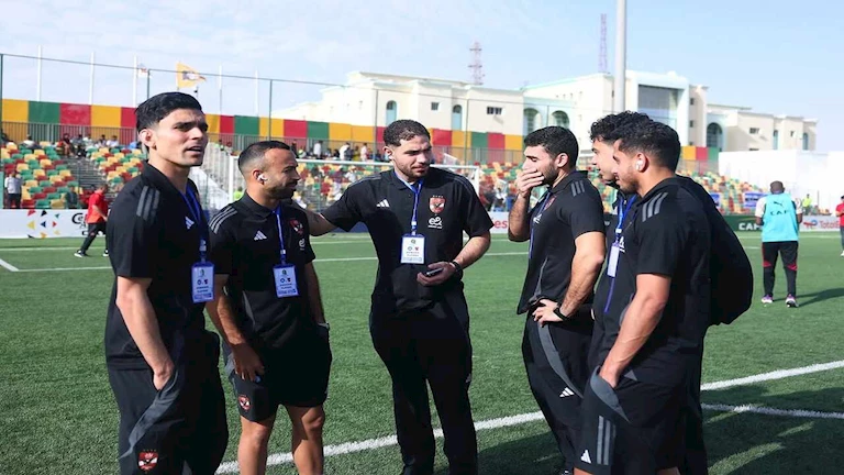 وصول الأهلي ملعب مباراة الهلال في دوري أبطال أفريقيا (صور)