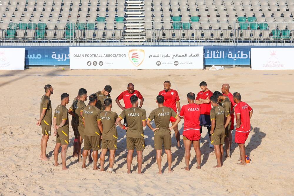 انطلاق الألعاب الشاطئية الخليجية في «مسقط»