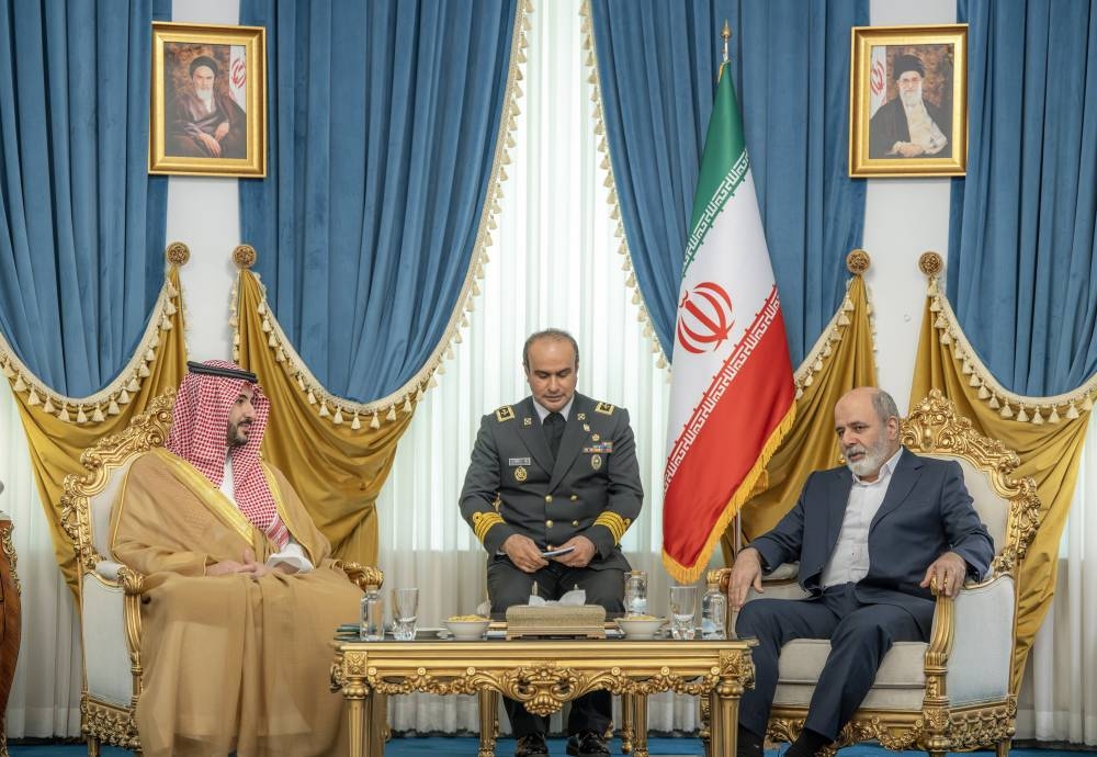 وزير الدفاع يلتقي أمين المجلس الأعلى للأمن القومي الإيراني