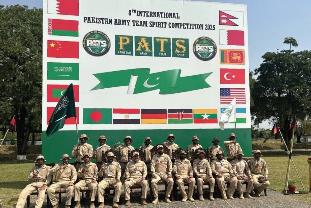 «الداخلية» تحقق الميدالية الذهبية بمسابقة «روح الفريق العسكرية» في باكستان
