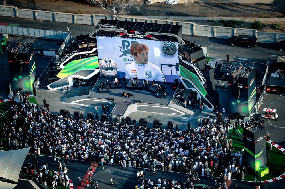 انطلاق جائزة السعودية الكبرى stc للفورمولا 1 بجدة