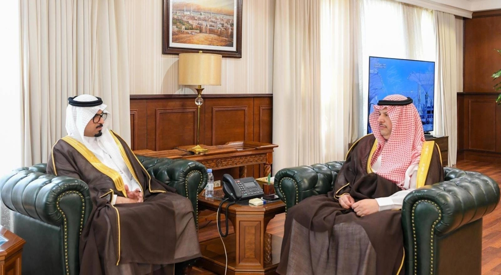 وكيل إمارة المدينة المنورة يستقبل مدير إدارة التدريب التقني والمهني