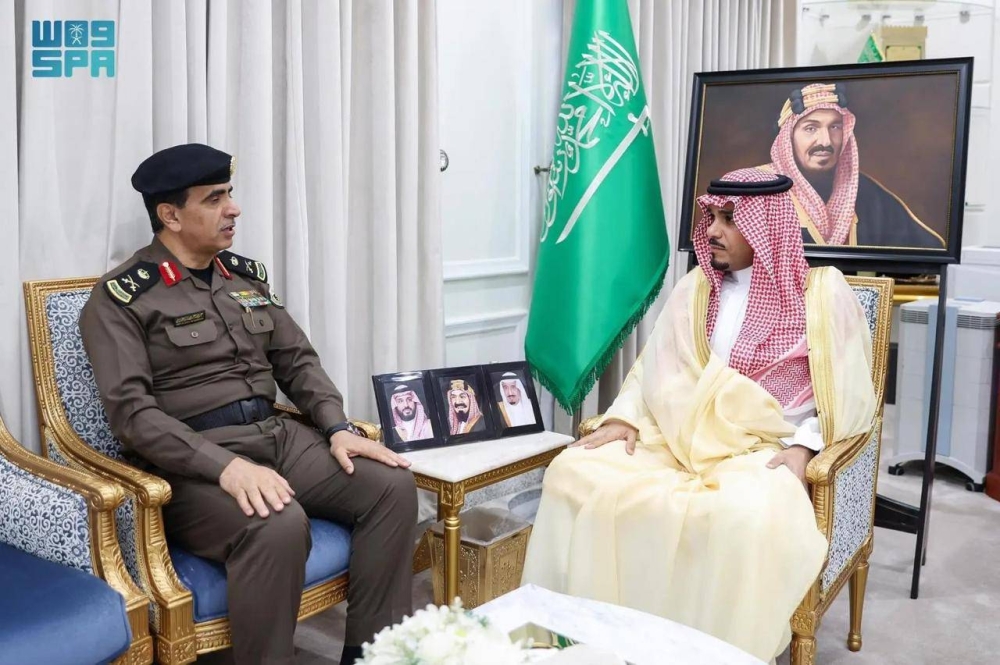 نائب أمير نجران يستقبل مدير شرطة المنطقة