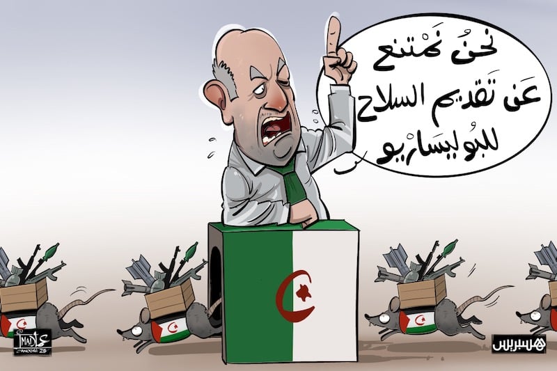 النظام العسكري المسيطر على الجزائر يغرق في قذارة “لعبة الرهائن”