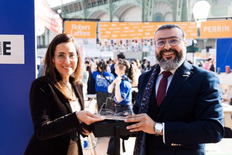 لغيدي يحصل على جائزة فرنسية تكريمية