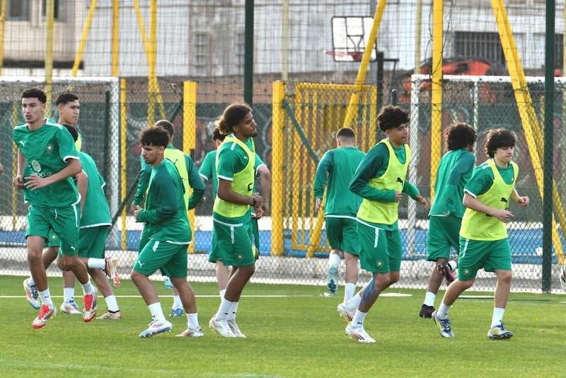 “أشبال الأطلس” يواصلون التحضيرات