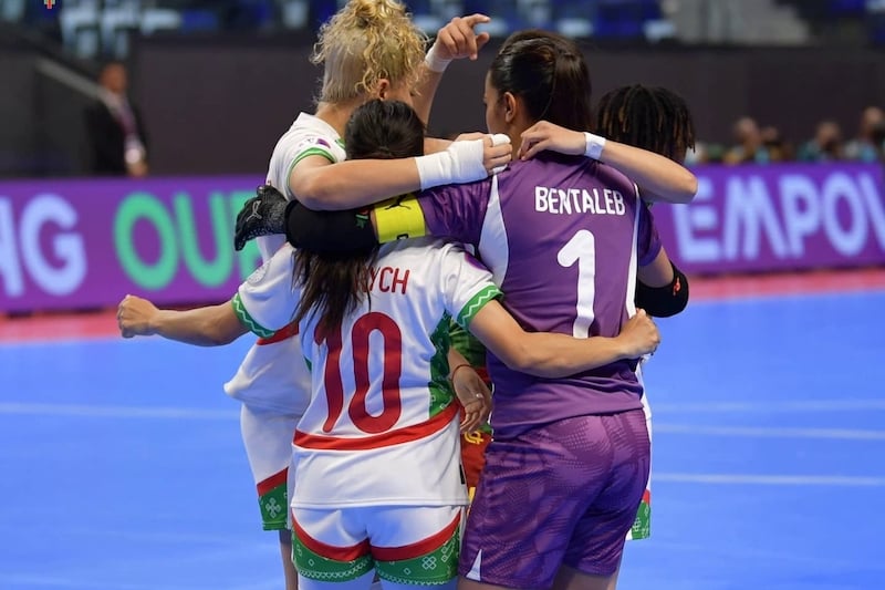 ببلوغ نهائي كأس إفريقيا للأمم .. “لبؤات الفوتسال” يتأهلن إلى المونديال