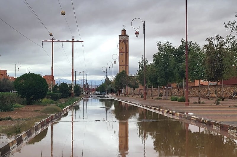 نشرة إنذارية: أمطار قوية في عدة أقاليم