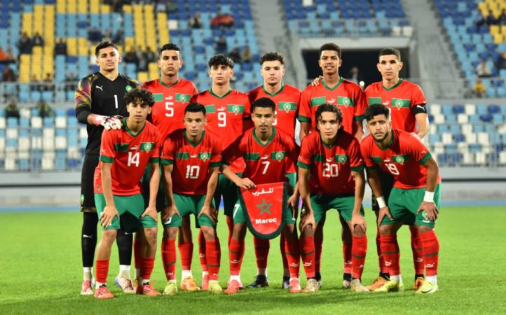 بعثة المنتخب المغربي تشد الرحال إلى القاهرة استعدادا للمشاركة في كأس إفريقيا للشباب