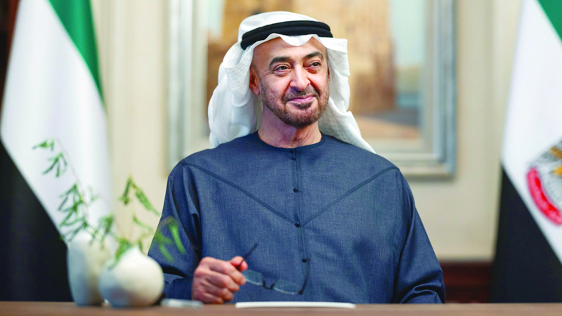 رئيس الدولة والرئيس الروسي يبحثان هاتفياً تعزيز العلاقات