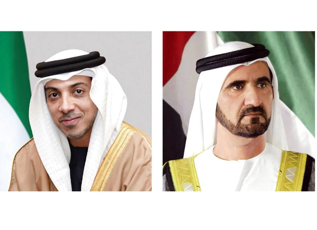 محمد بن راشد ومنصور بن زايد يهنئان رئيس وزراء الجمهورية اليمنية الجديد