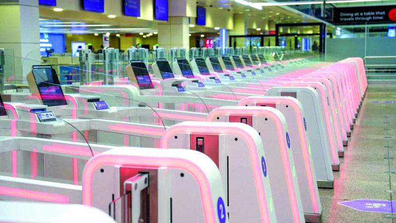 86 مليون مسافر عبروا «مطار دبي» دون شكوى واحدة