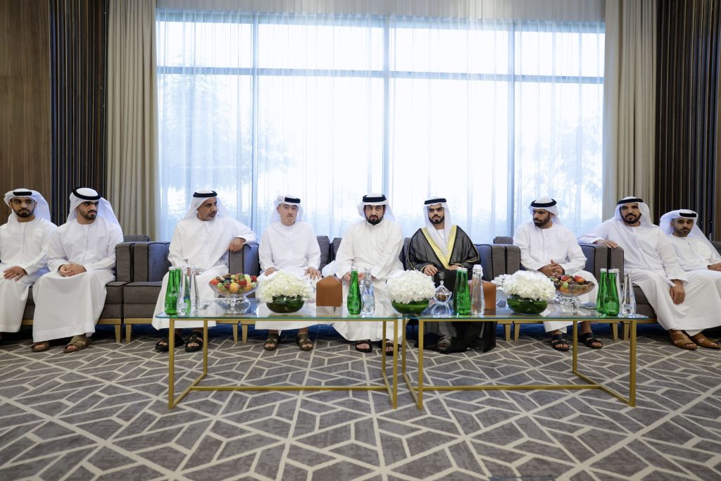 أحمد بن محمد يحضر أفراح الهاجري والريّس