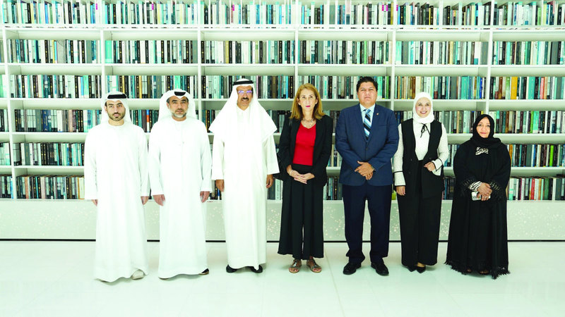 في رحاب مكتبة محمد بن راشد.. حوار بين ثقافتين
