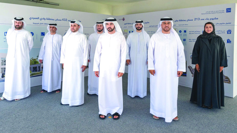 حمدان بن محمد يعتمد حزمة إسكانية بمليارَي درهم لمواطني دبي