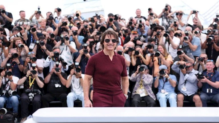 جلسة تصوير لـ توم كروز وأبطال فيلم “Mission: Impossible 8” في مهرجان كان السينمائي