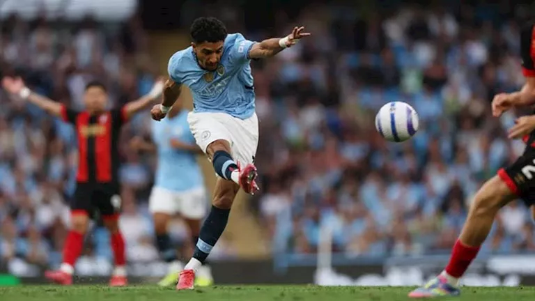 عمر مرموش يسجل ثامن أهدافه مع مانشستر سيتي (فيديو)