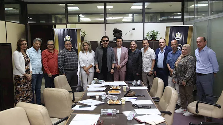 بحضور سوسن بدر وخالد جلال.. اجتماع اللجنة العليا لمهرجان المسرح المصري