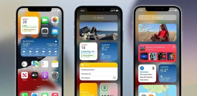طريقة إضافة وتحرير الأدوات على هواتف آيفون أو iPad