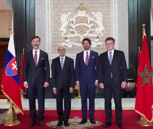 رئيس مجلس النواب يستقبل وزراء بجمهورية سلوفاكيا